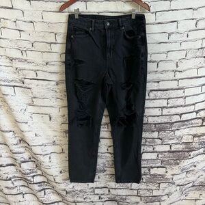 American Eagle Comfort Waistband Mom Jeans SZ 6